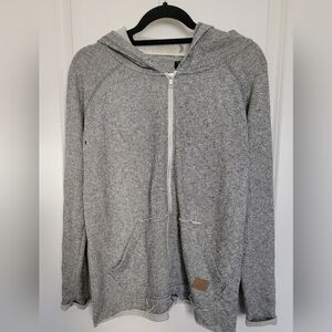 Red Label Gemma hooded sweat jacket, sz Med, gray